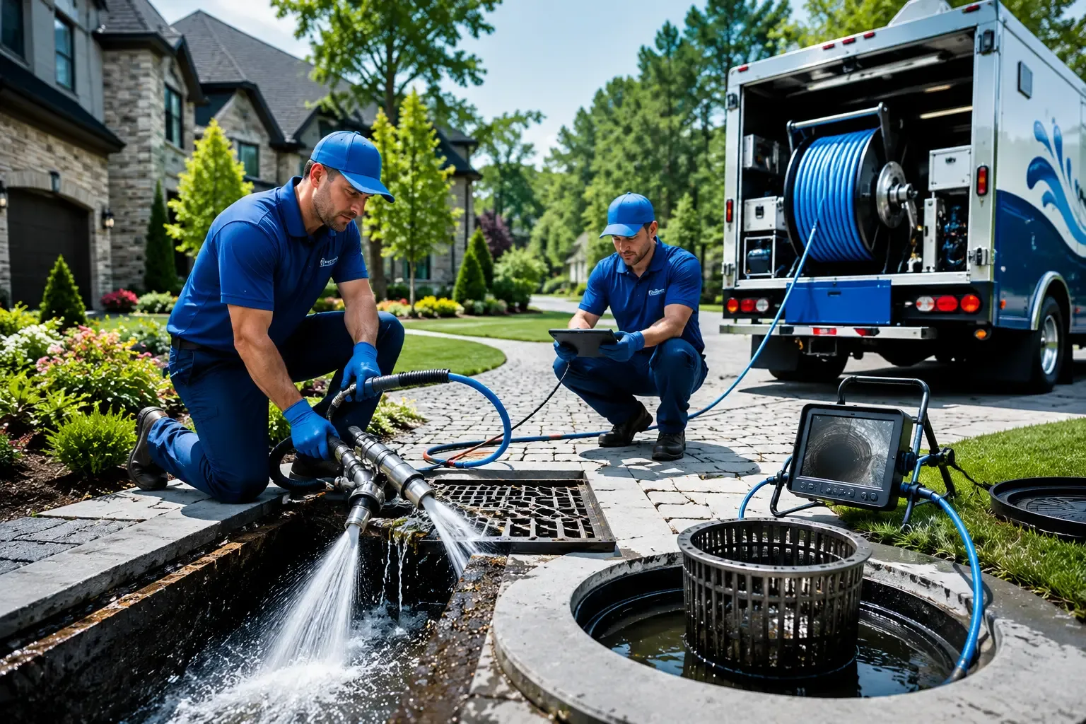 Local outdoor drain cleaning professionals in White Oak, GA