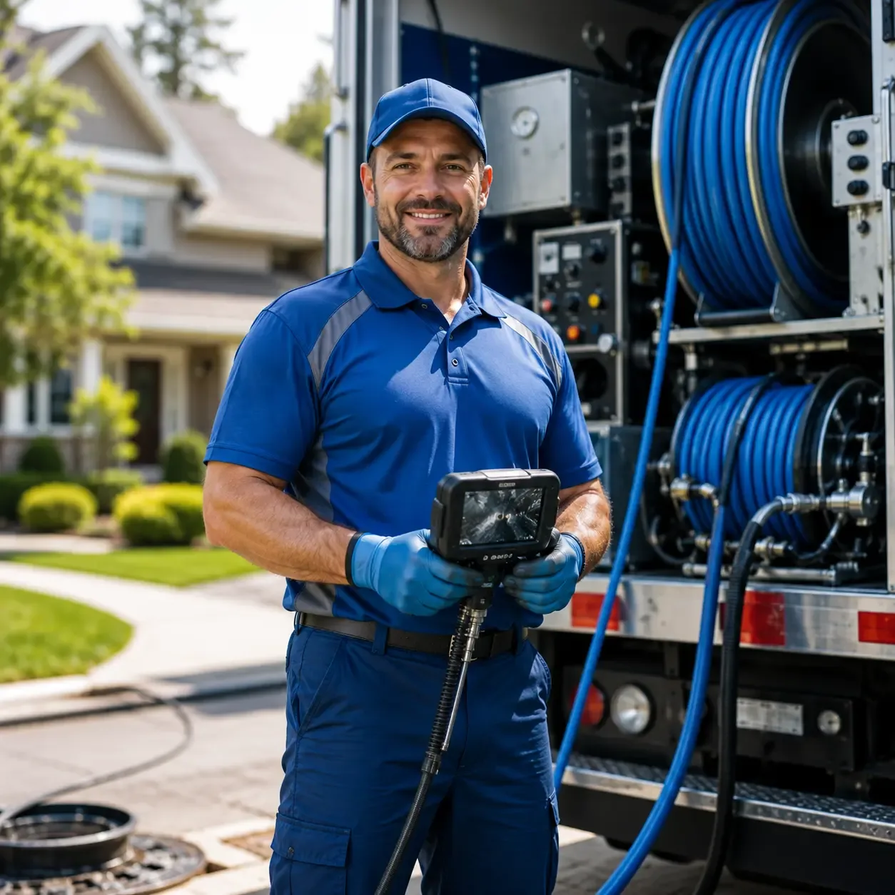 Local outdoor drain cleaning specialists in White Oak, GA